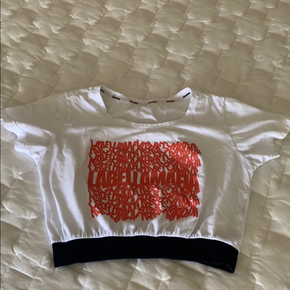 White Crop Top